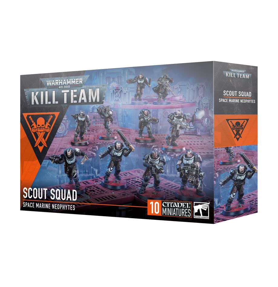 Warhammer 40K: Kill Team Scout Squad Space Marine Neophytes